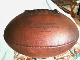 melon football engraved