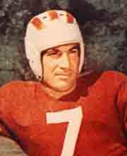 Ace Parker leather football helmet