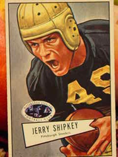 Pittsburg steeler leather football helmet