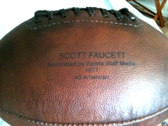 melon football engraved