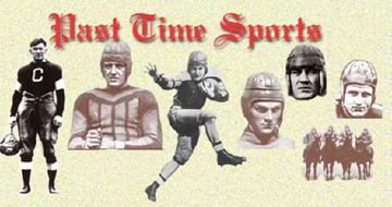 Past Time Sports Leather Football Helmets