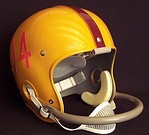 1960 plastic football helmets