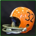 Cleveland Jim Brown 1960 throwback helmet 