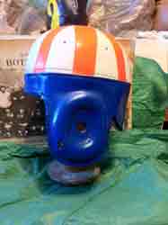 Florida Leather Football Helmet