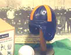 Clemson Leather Football Helmet