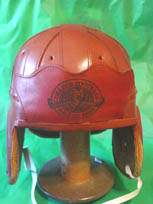 College Football hall of Fame Leather Football helmet