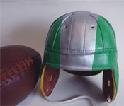 Philadelphia Eagles leather football helmet