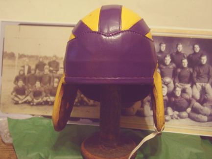 LSU Leather Football helmet