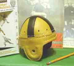 Notre Dame Mini leather football helmet