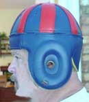 New York Giants leather football helmet