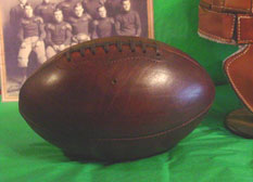 leather football 
